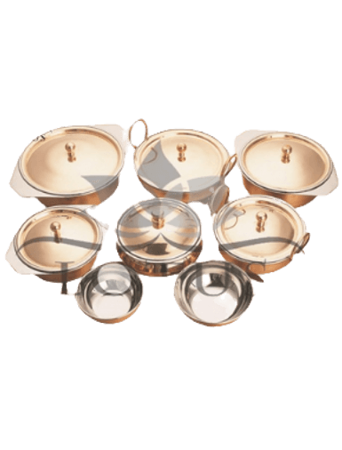 Copper Serving Pots